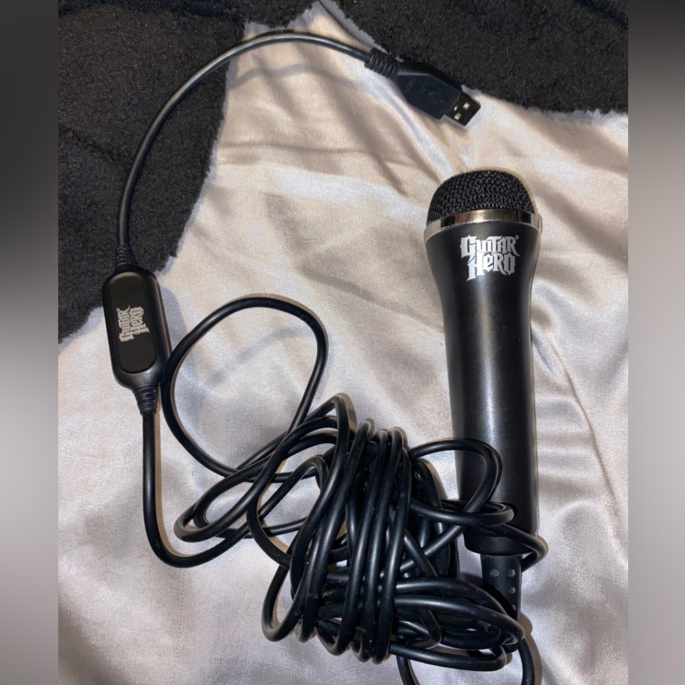 Guitar Hero Black USB Microphone